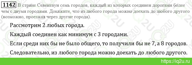 Решение домашнего задания  №11421142.  Математика 6 класс.  Мерзляк А.Г., Полонский В.Б., Якир М.С. Математика. 6 класс
